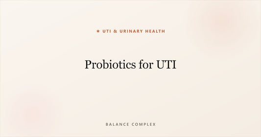 Probiotics for UTI